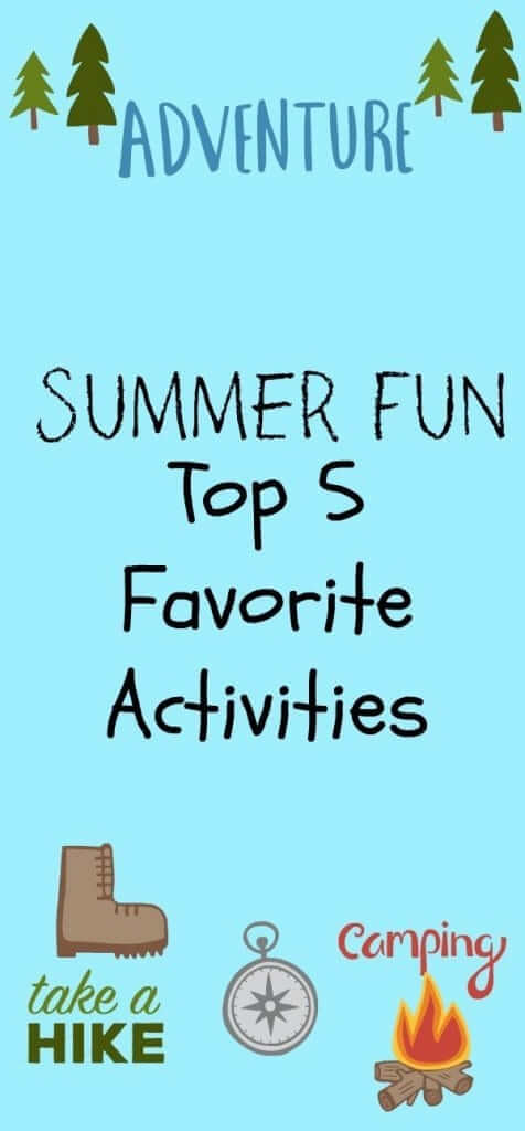 Cassie's Summer Fun Top 5 Favorite Activities