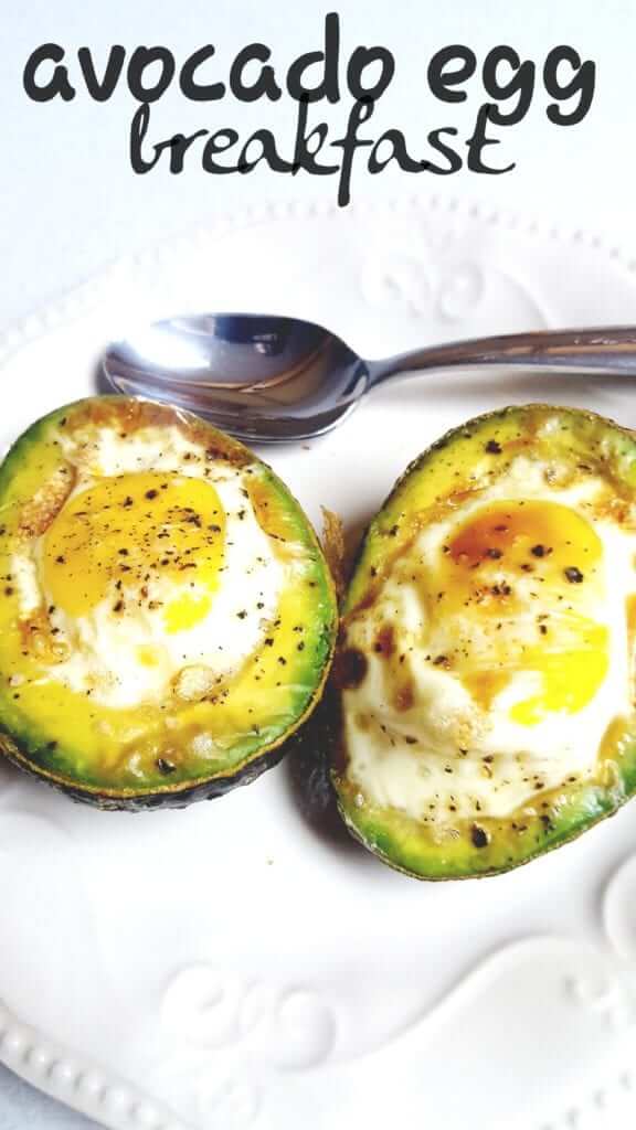 Oven Baked Avocado Egg Breakfast