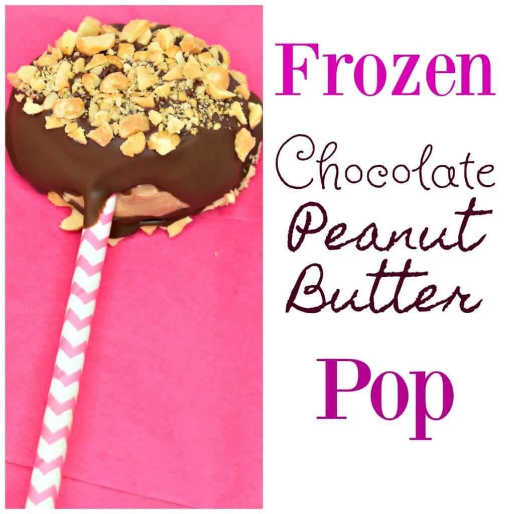 Frozen Chocolate Peanut Butter Pop