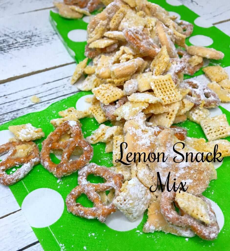 Lemon snack mix