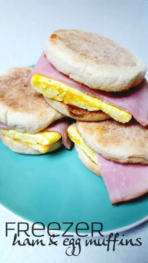 Freezer Ham and Egg Muffins