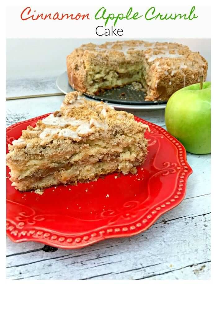 Cinnamon Apple Crumb Cake