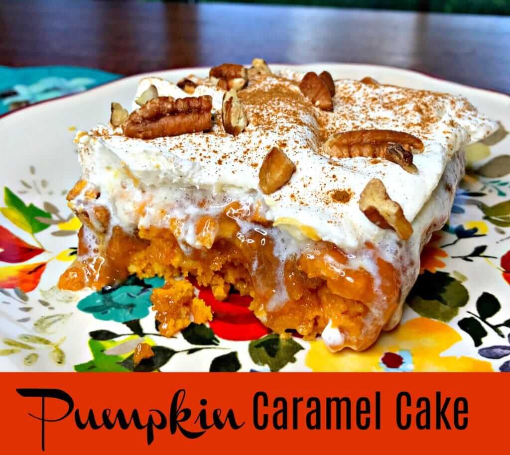 Pumpkin Caramel Cake