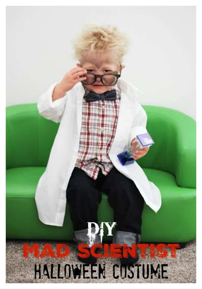 DIY Mad Scientist Halloween Costume