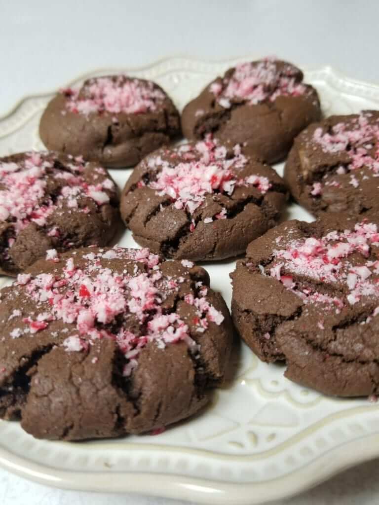 Peppermint Chocolate Chocolate Chip Cookies