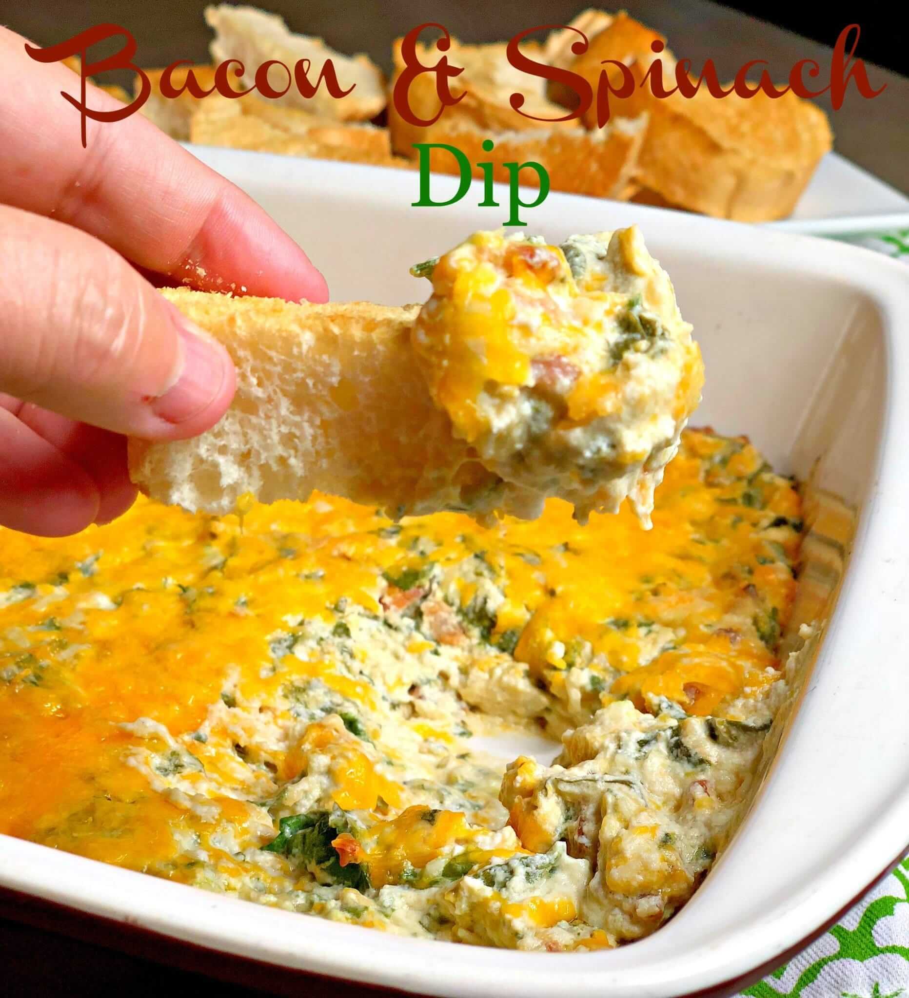 Bacon and Spinach Dip