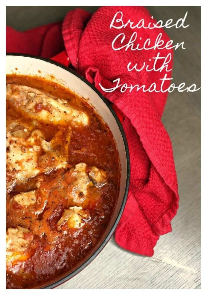 Braised Chicken with Tomatoes