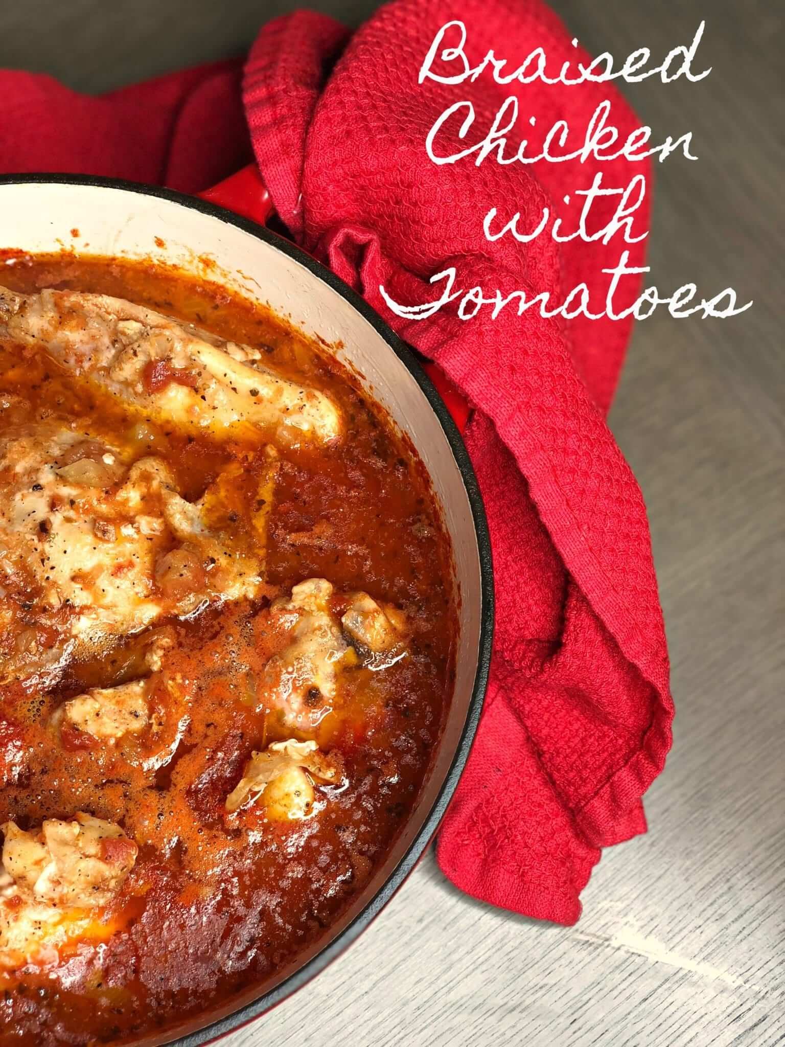 Braised Chicken with Tomatoes