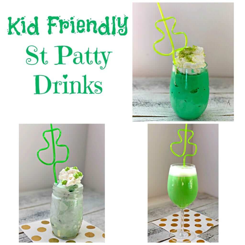 Kid Friendly St Patty Drinks