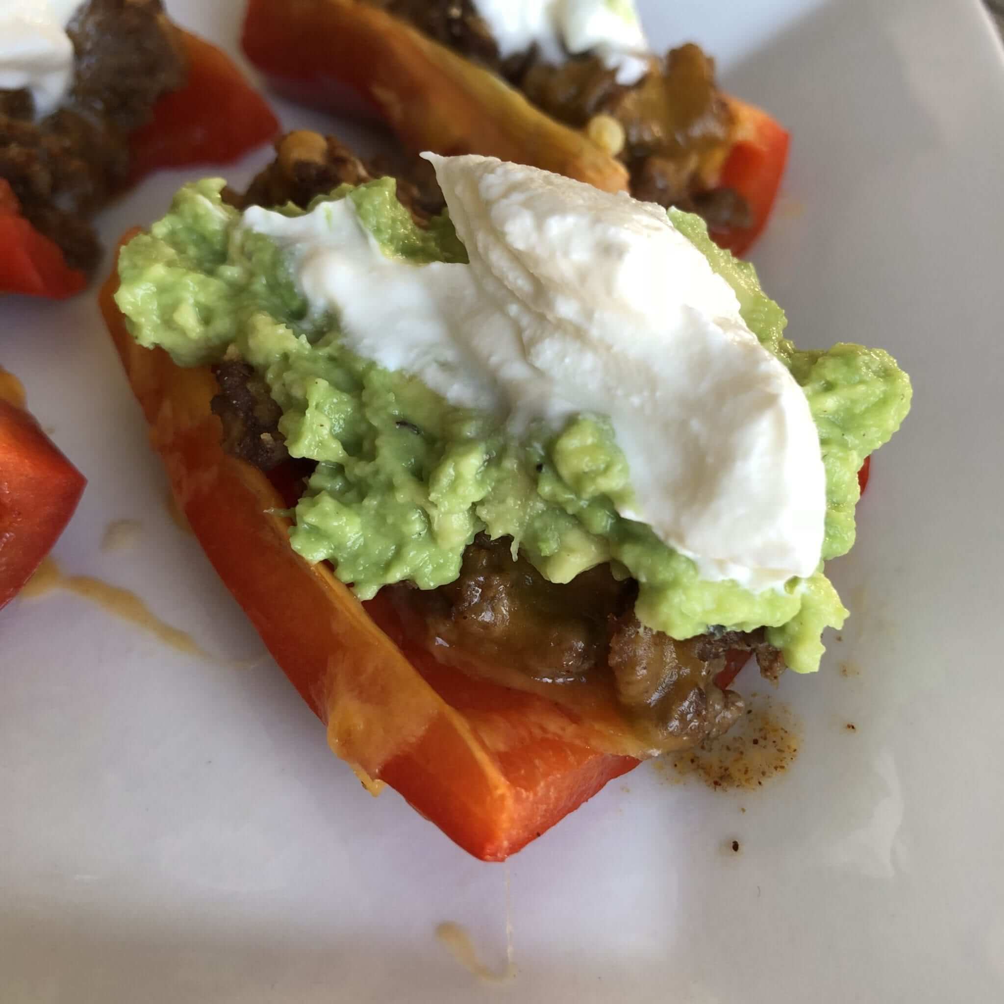 Keto Bell Pepper Tacos