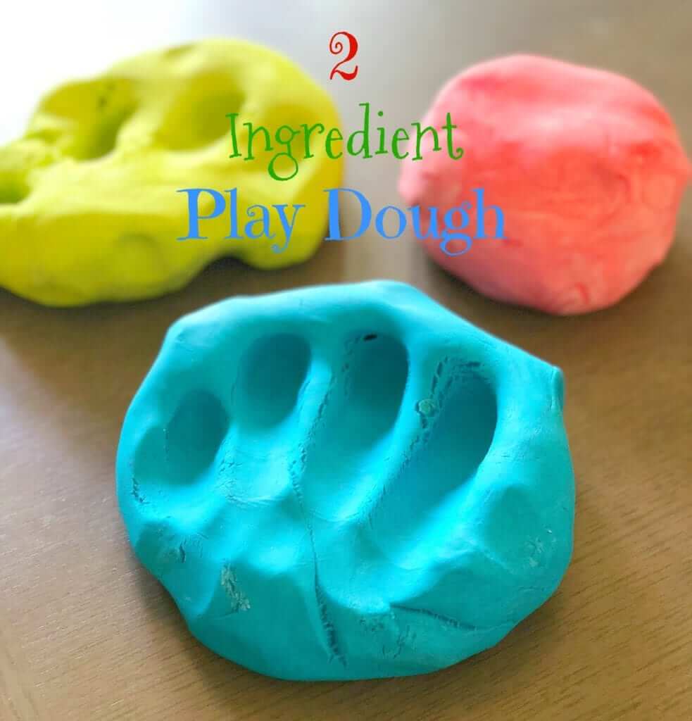 2 Ingredient Play Dough