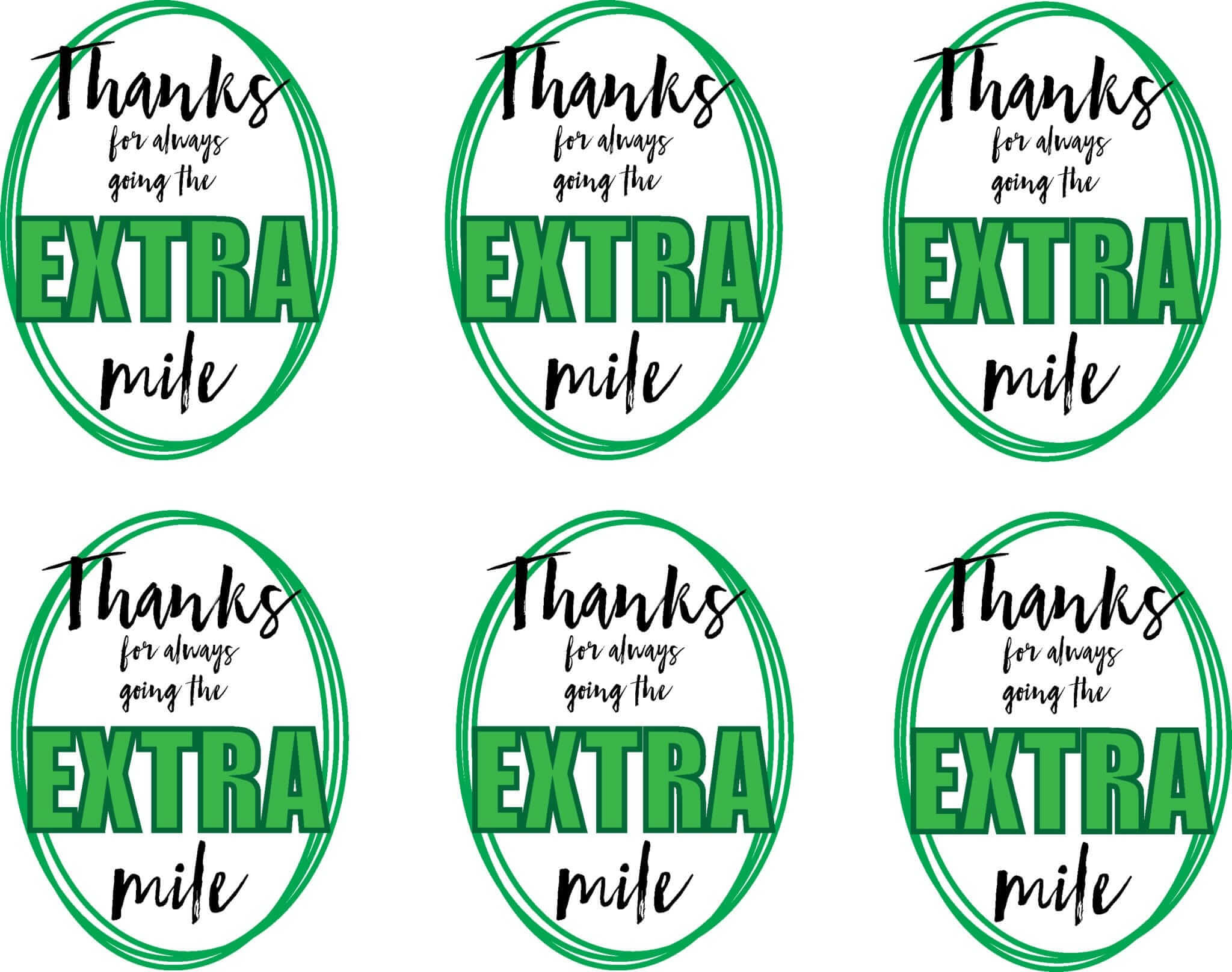 Teacher Appreciation Extra Gum Printable Free