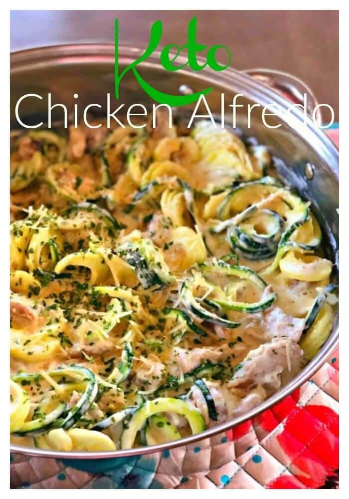 Keto Chicken Alfredo