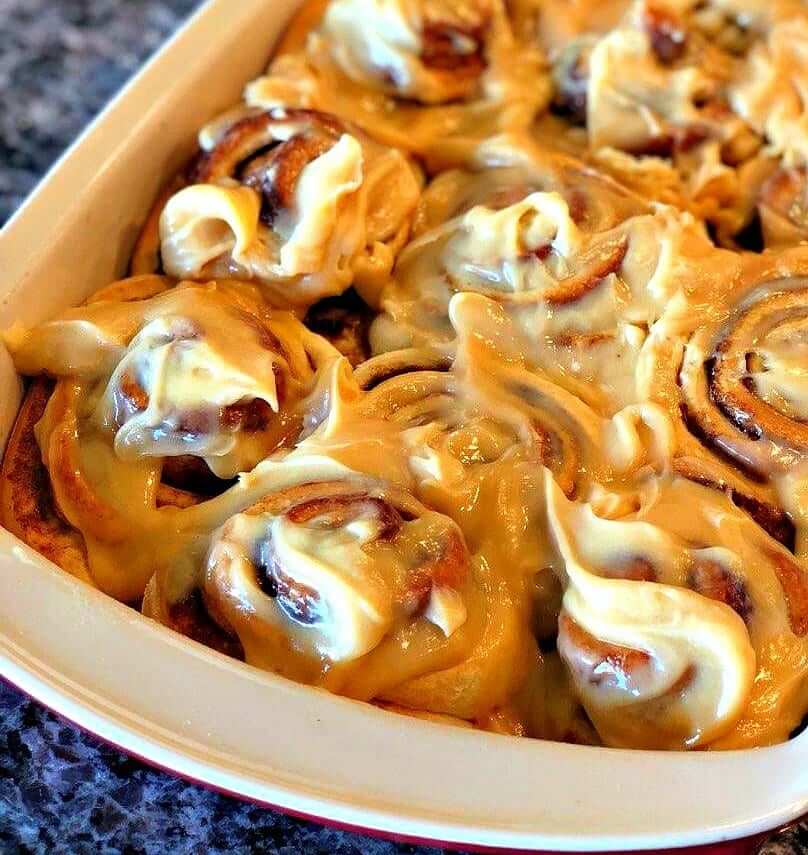 Banana Bread Cinnamon Rolls