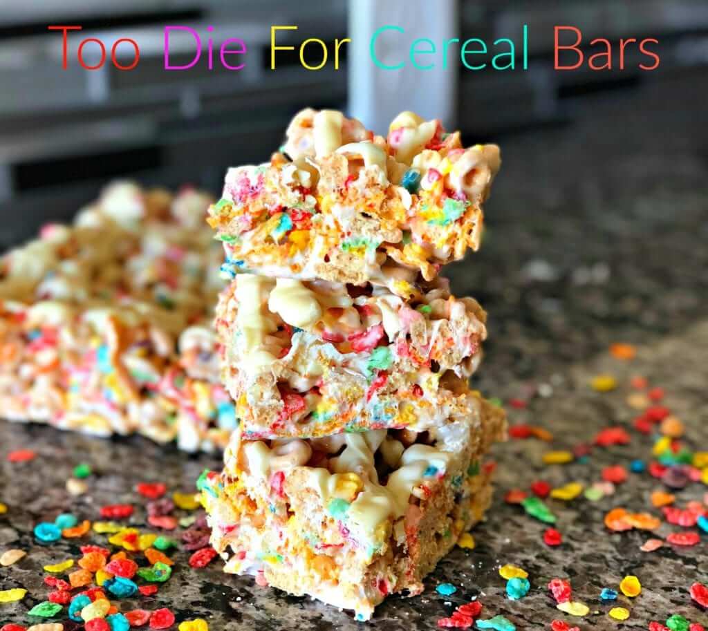 Too Die For Cereal Bars