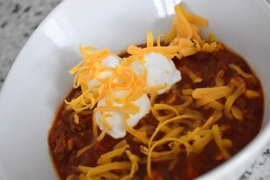 Beef and Bacon Sweet Chili