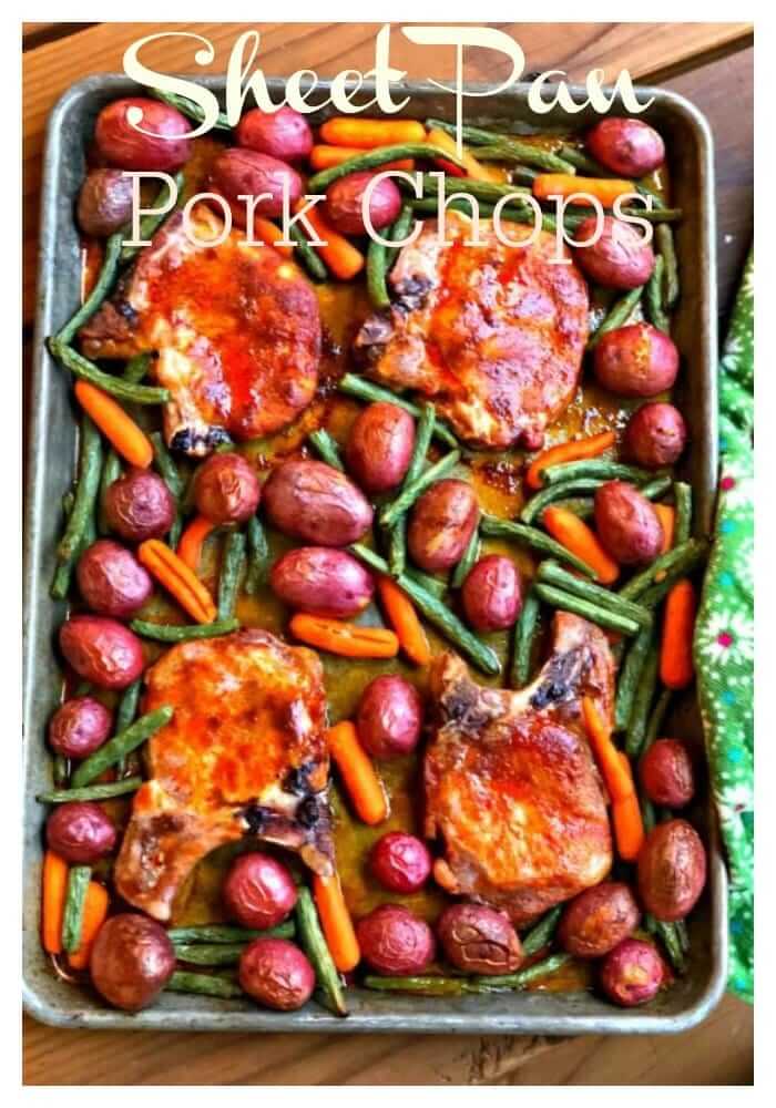 Sheet Pan Pork Chops