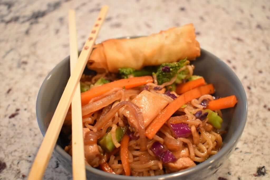 Teriyaki Chicken Chow Mein