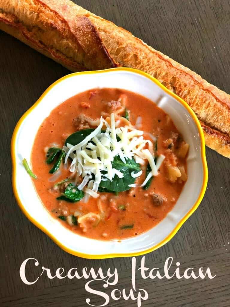 Creamy Italian Soup