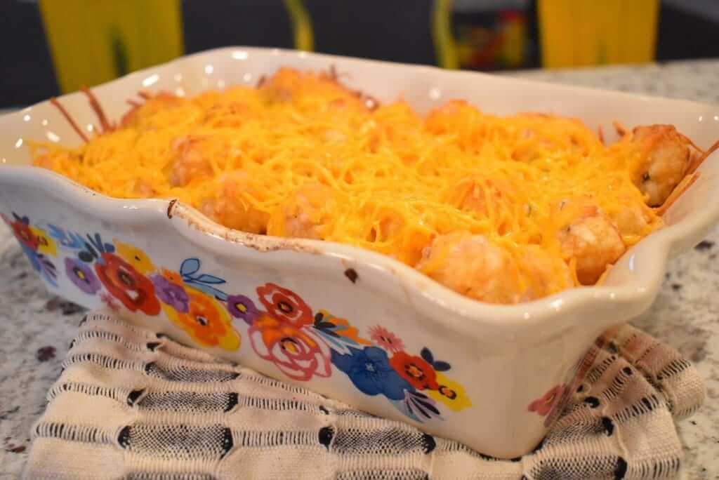 Tater Tot Hamburger Casserole