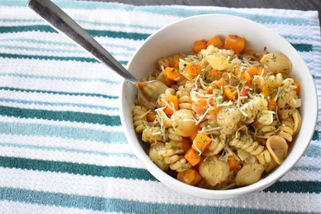 Butternut Squash with Pasta