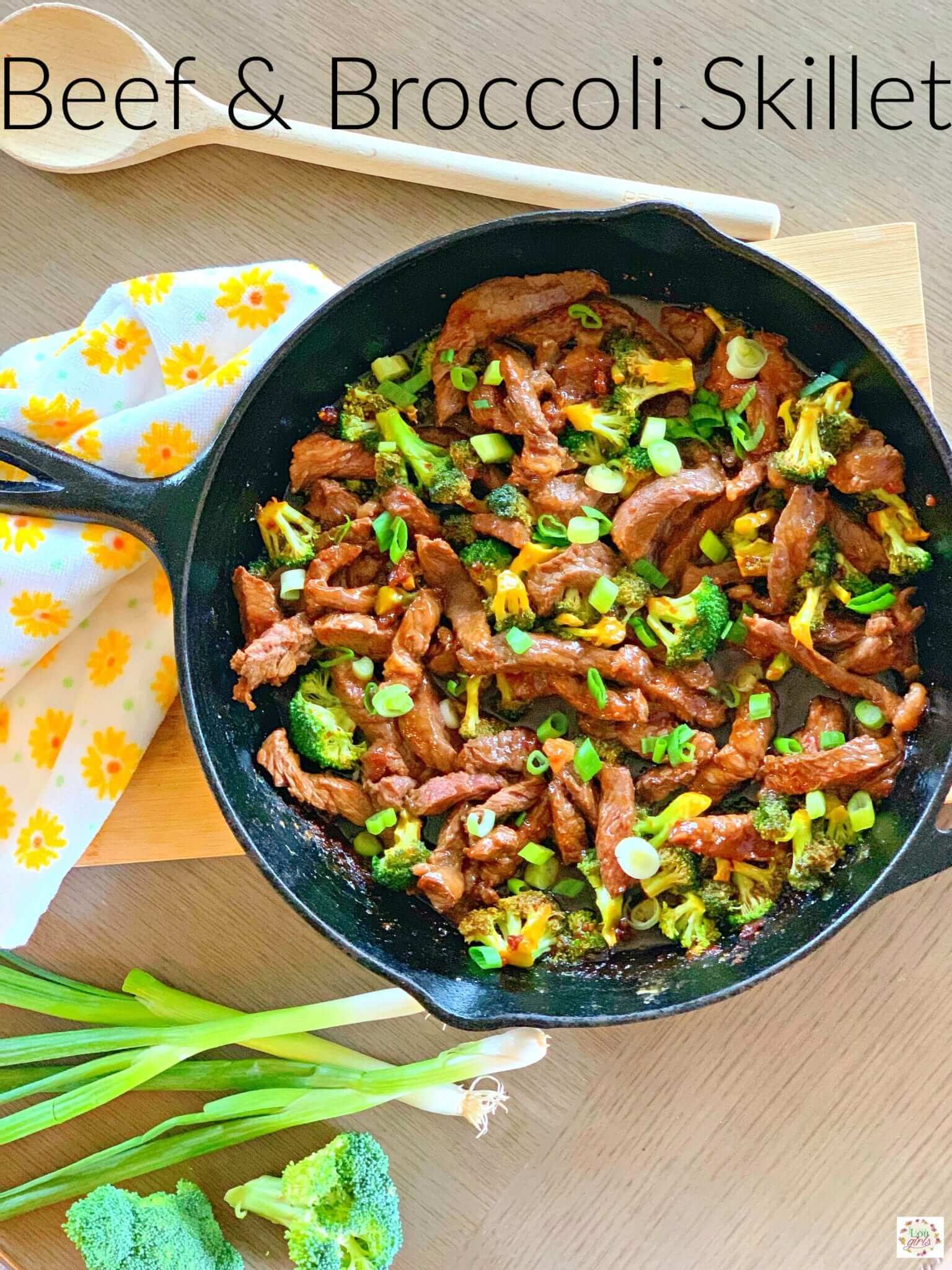 beef and broccoli skillet