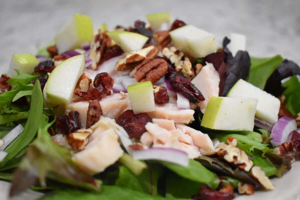 Yummy Pear Craisin Maple Winter Salad - Lou Lou Girls
