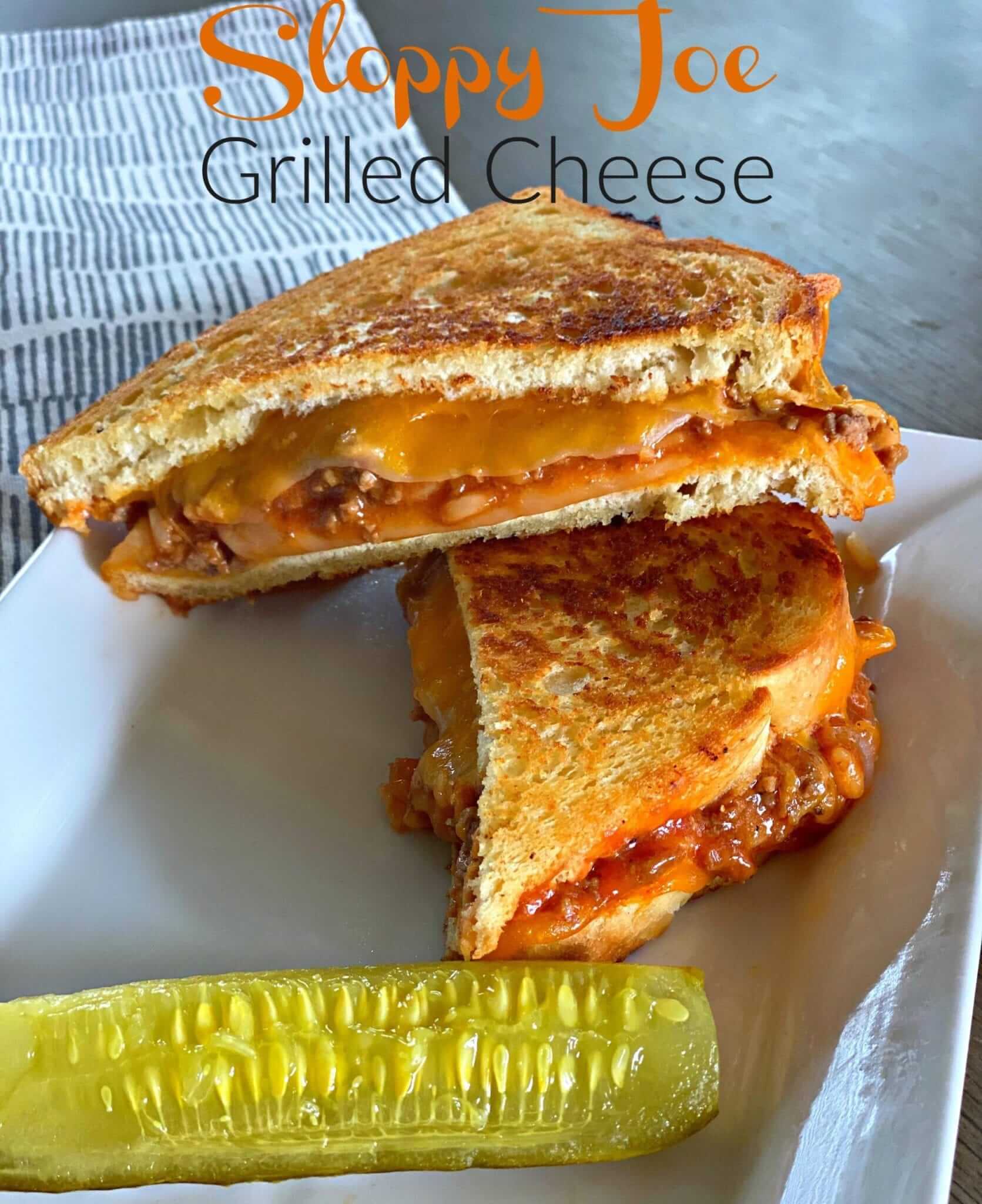 lou lou girls sloppy joe grilled cheese