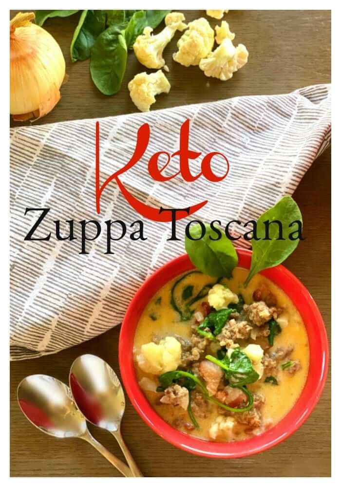 Keto Zuppa Toscana Soup
