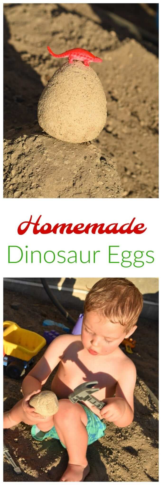 Homemade Dinosaur Eggs