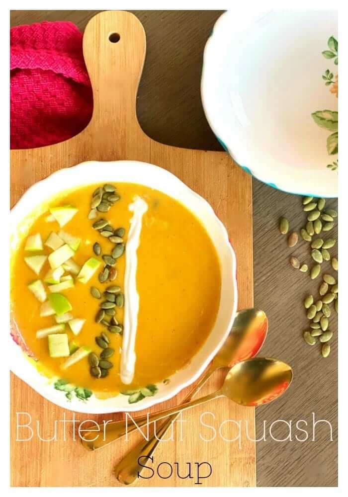 butternut squash soup recipe