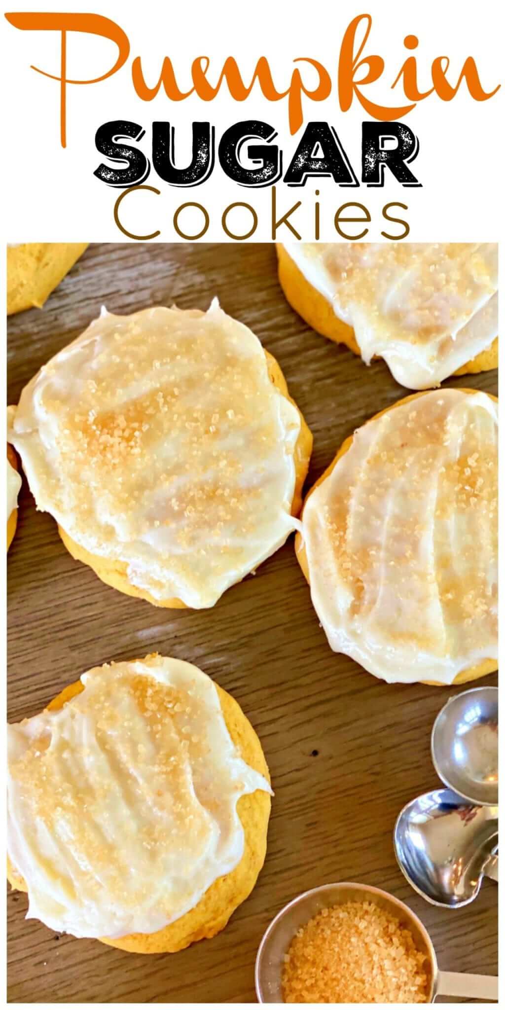 Pumpkin Sugar Cookies