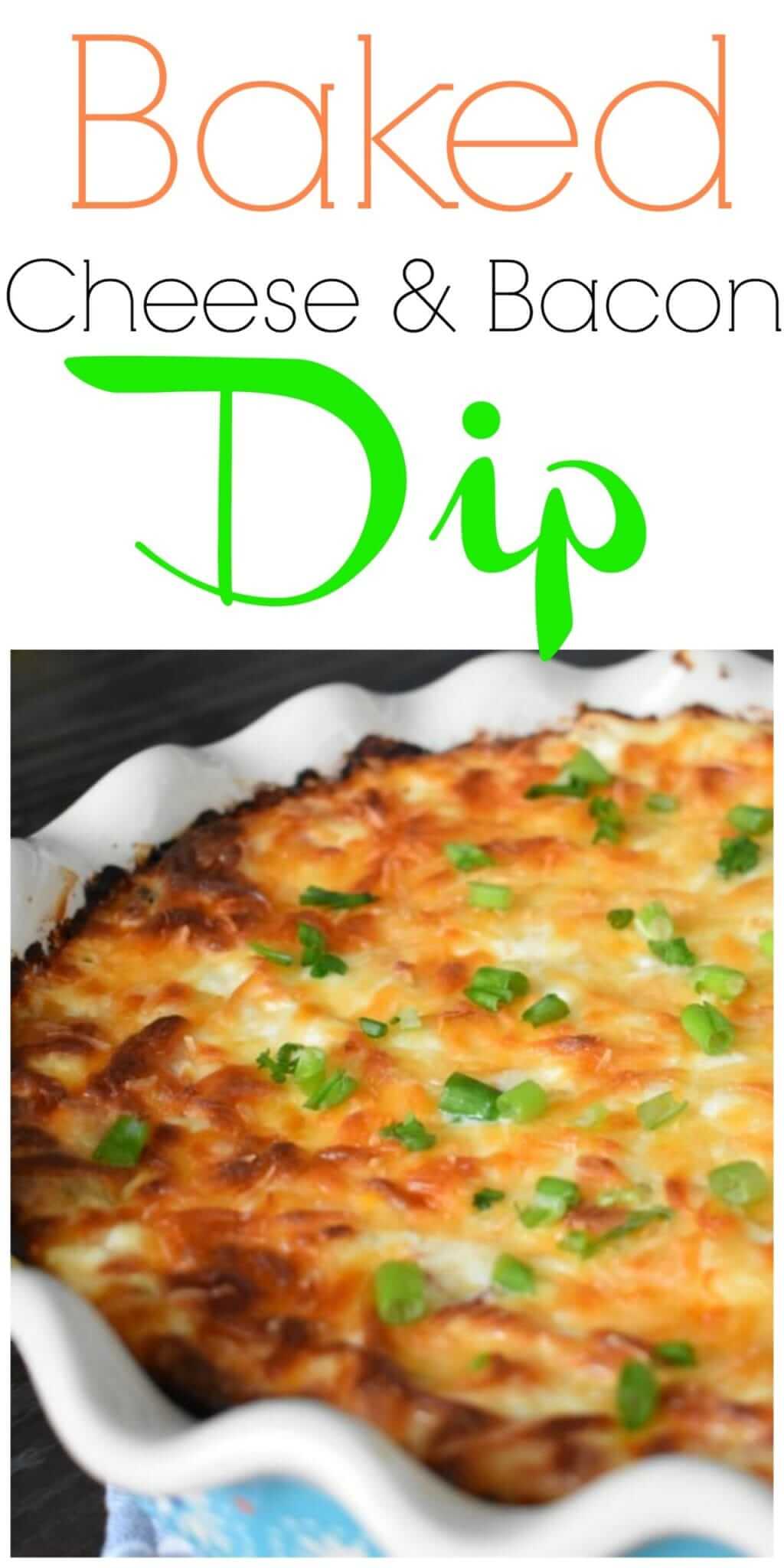Baked Cheese and Bacon dip