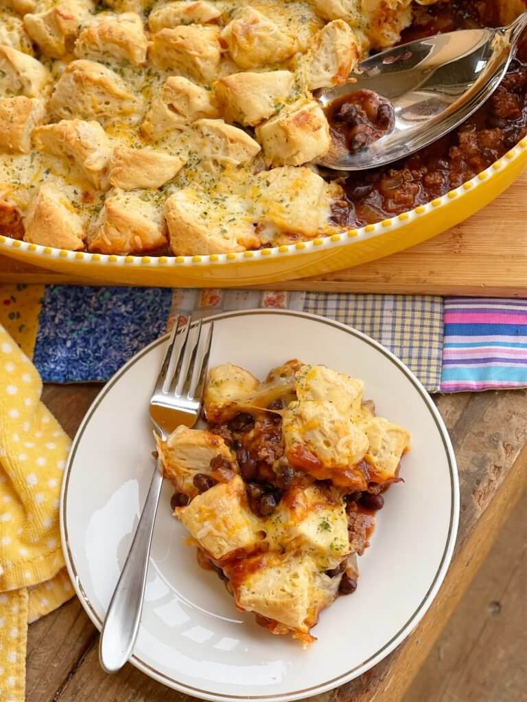 BUBBLE UP ENCHILADA CASSEROLE