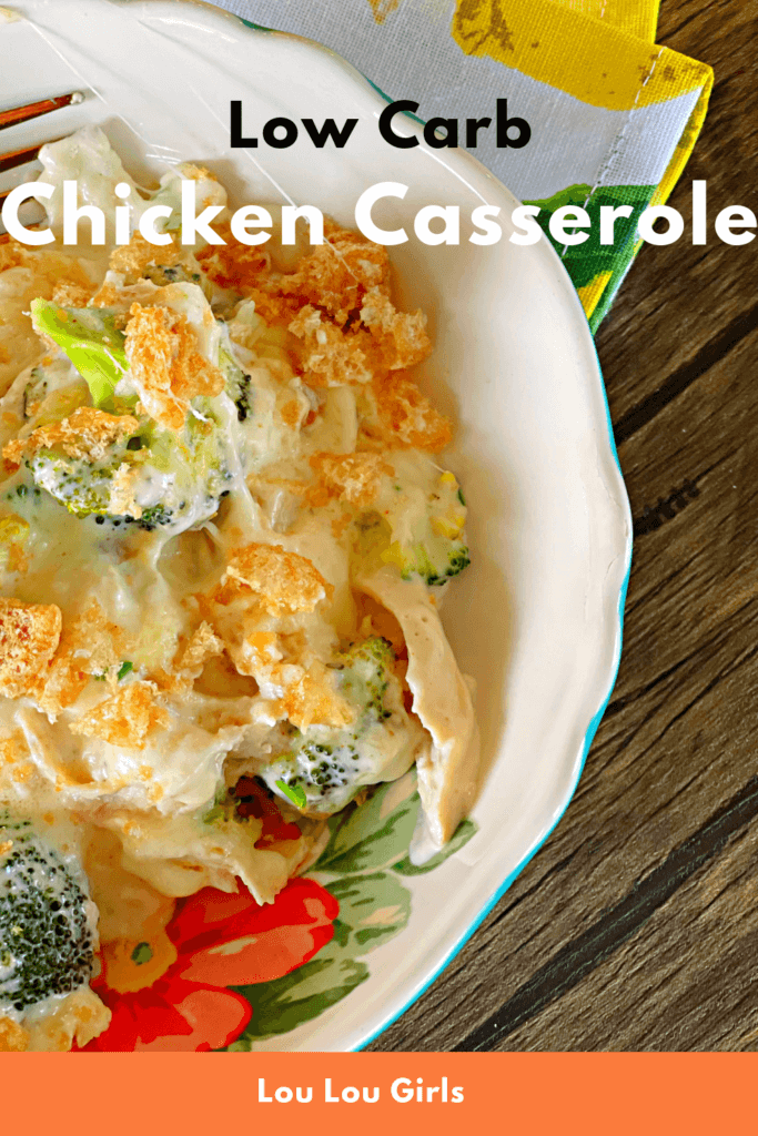 low carb chicken casserole