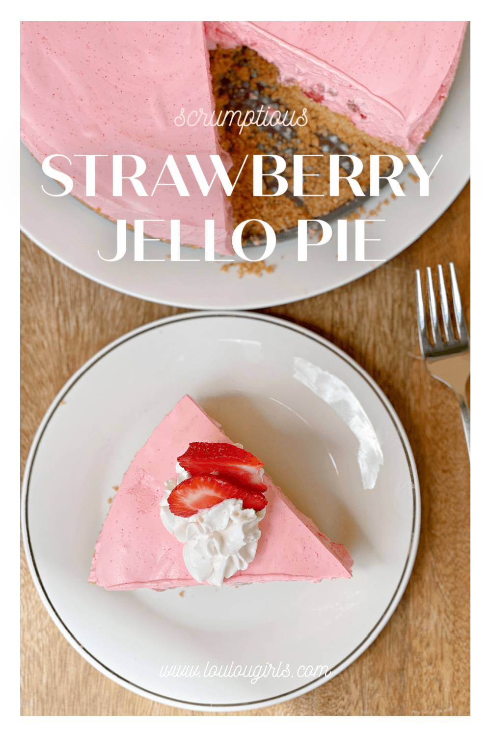 Strawberry Jello Pie