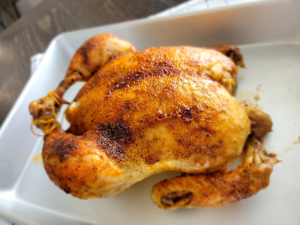 Delicious Ninja Foodi BBQ Whole Chicken Lou Lou Girls