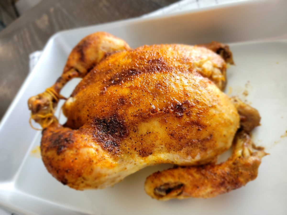 Ninja Foodi Rotisserie Chicken Recipe : My Crazy Good Life