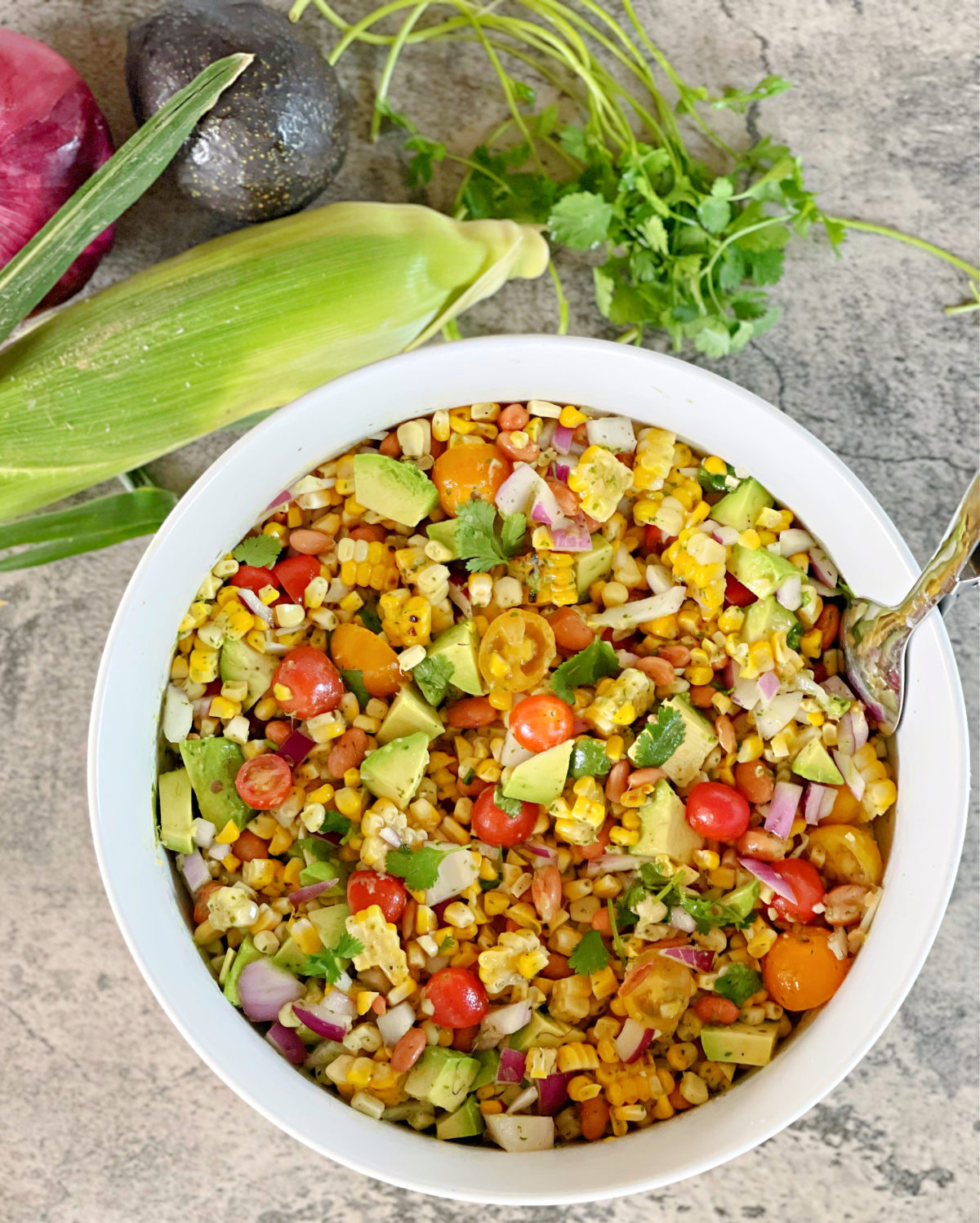 Delicious Grilled Corn Salad - Lou Lou Girls