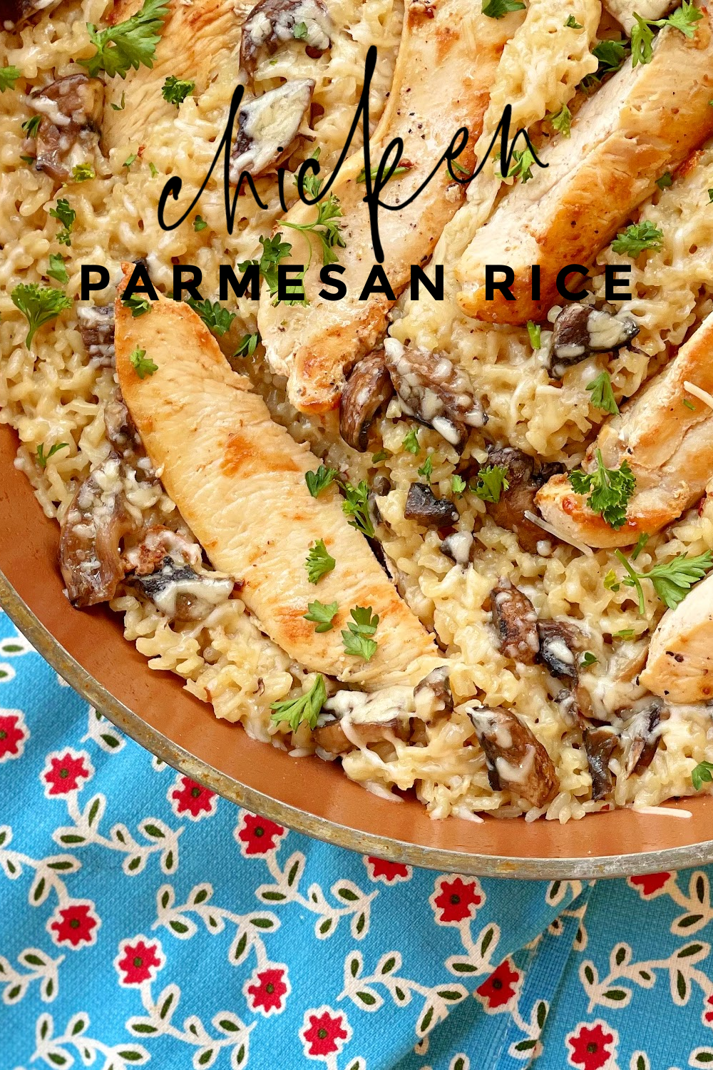 Chicken with Parmesan Rice