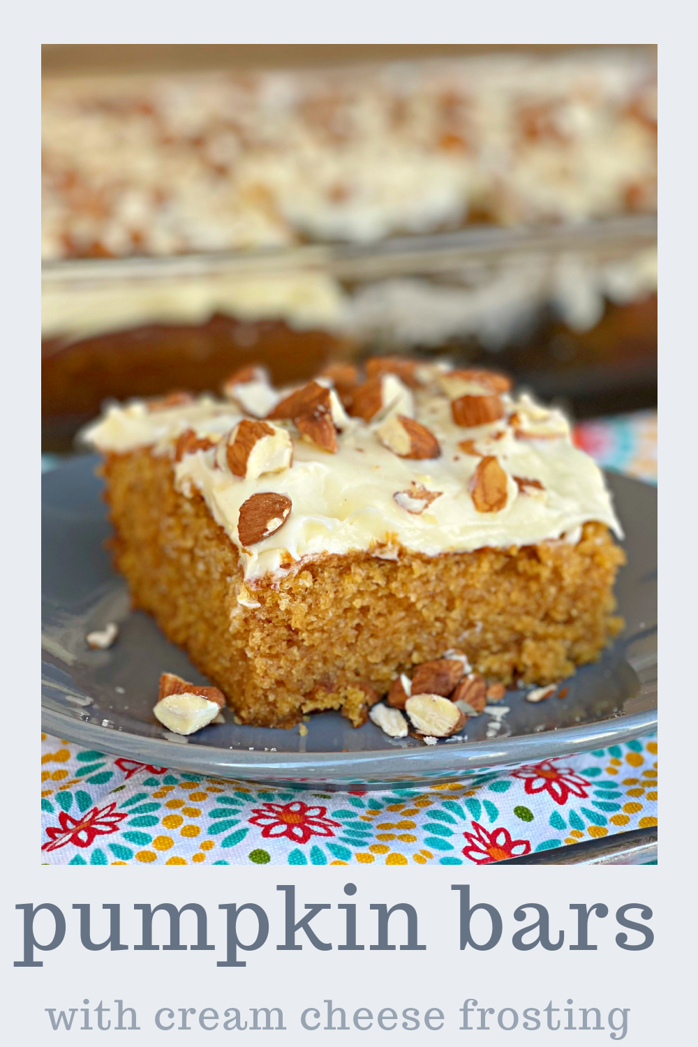 Delicious Pumpkin Bars with Cream Cheese Frosting