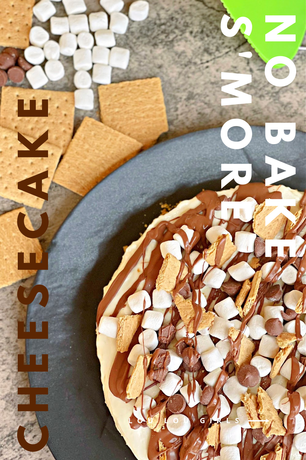 No Bake S'more Cheesecake
