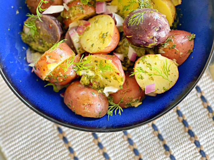 Chimichurri Potato Salad