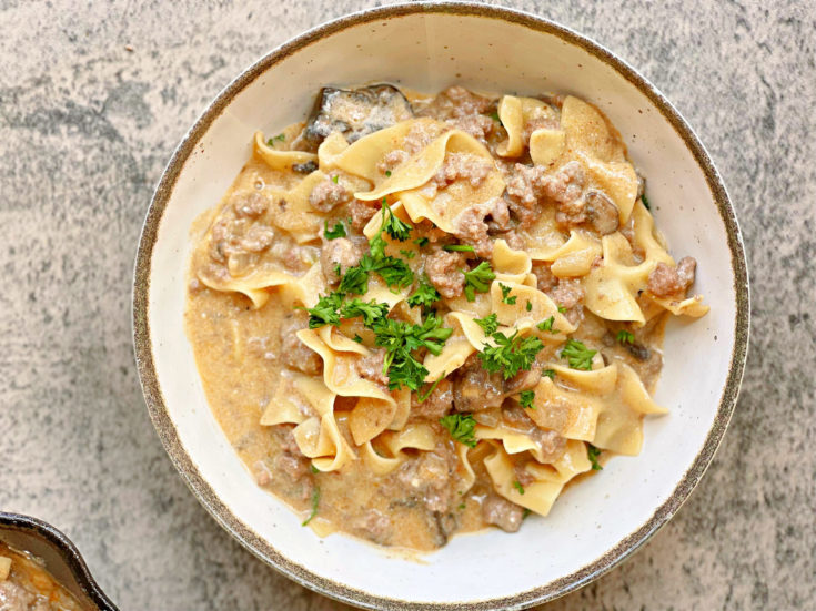 Skillet Stroganoff