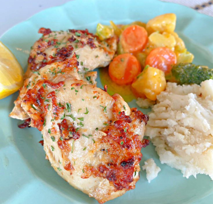 Air Fryer Parmesan Chicken