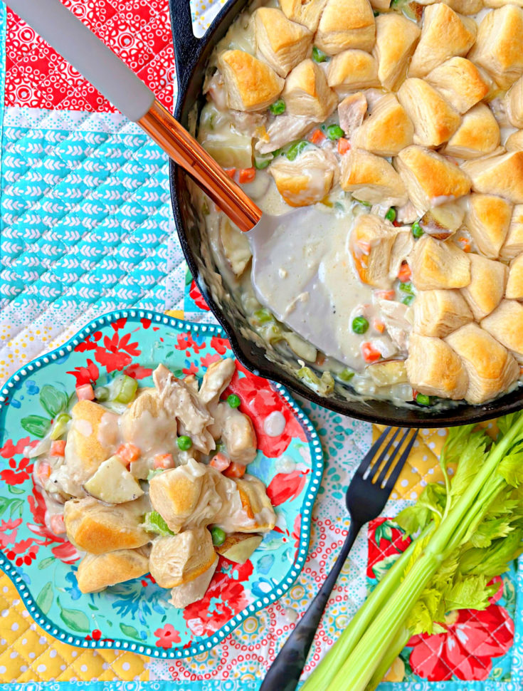 Bubble Up Chicken Pot Pie