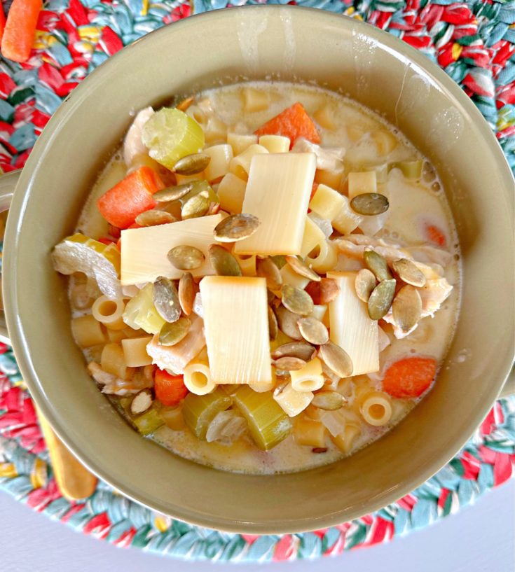 Chicken and Macaroni Soup