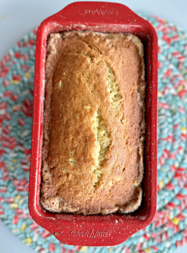 Super Moist Pineapple Banana Bread