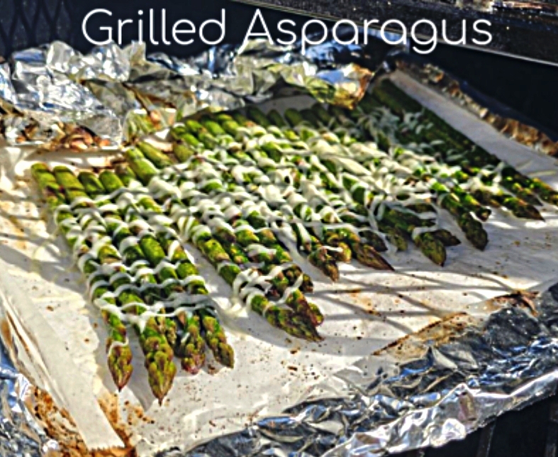 Grilled Asparagus #asparagus #vegetables #easyrecipe #grillrecipe