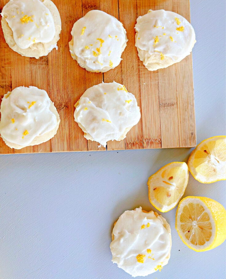 Frosted Lemon Cookies